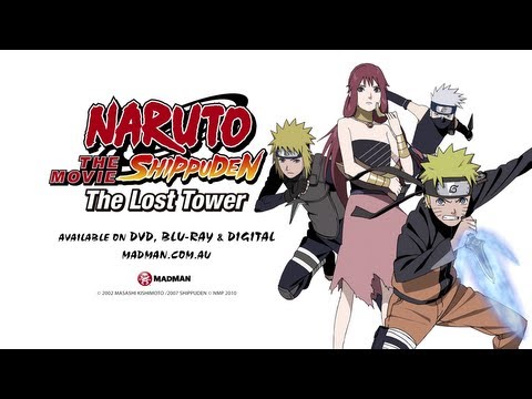 NARUTO SHIPPUDEN THE MOVIE: THE LOST TOWER: Official Trailer (Available December 2013)