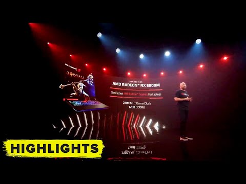 AMD reveals RX 6800M for mobile laptop gamers (Computex 2021)