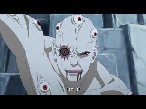 Sasuke Sakura Sarada vs Shin Uchiha