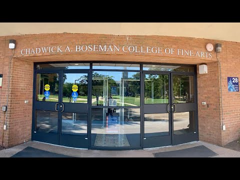 Chadwick A. Boseman College of Fine Arts Installation