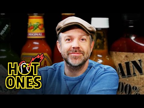 Jason Sudeikis Embraces Da Bomb While Eating Spicy Wings | Hot Ones