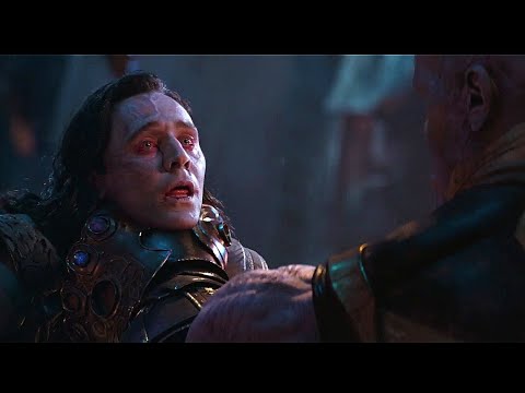 Loki Death Scenes - Thanos Kills Loki - Avengers Infinity War Scenes