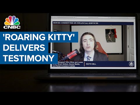 Keith Gill delivers his testimony at GameStop hearing: &#039;I like the stock&#039;