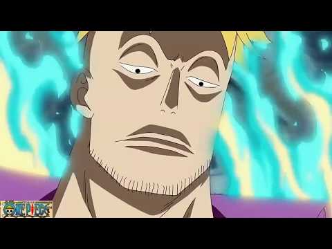 Marco The Phoenix Vs All 3 Admirals! One Piece Sub ENG
