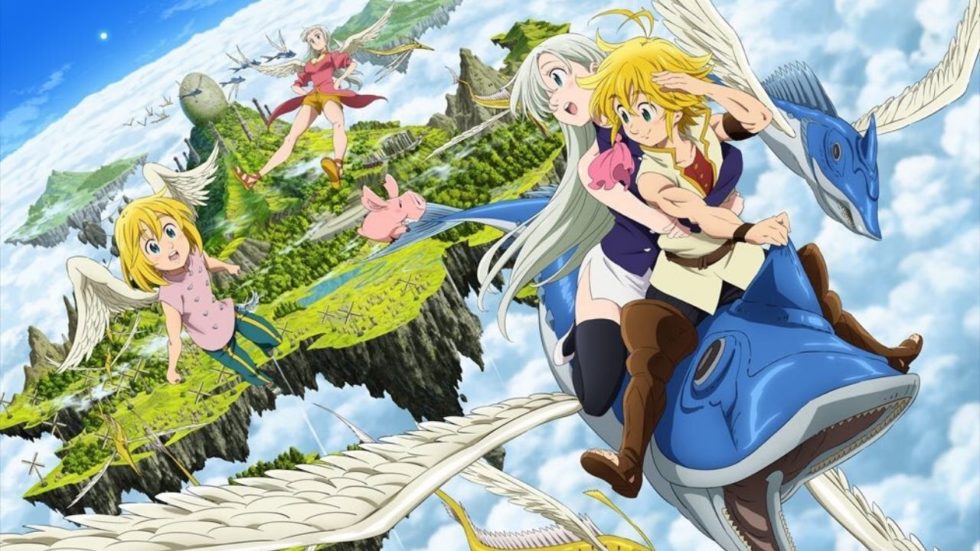 Seven Deadly Sins movie Prisoners of the Sky - Epic Dope