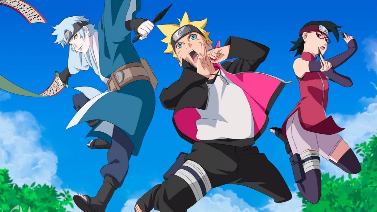 Atualizações do episódio 155 de Boruto