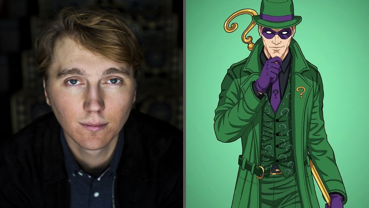 Paul Dano is the new Riddler cover