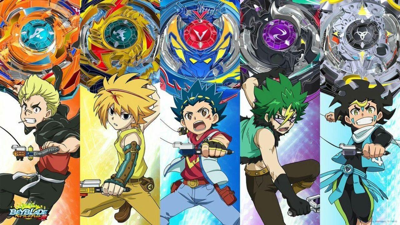 INTIMO Beyblade Burst Rise Spinner Tops Anime Characters Collage Silk Touch  Plush Throw Blanket Buy Online at Best Price in Egypt  Souq is now  Amazoneg