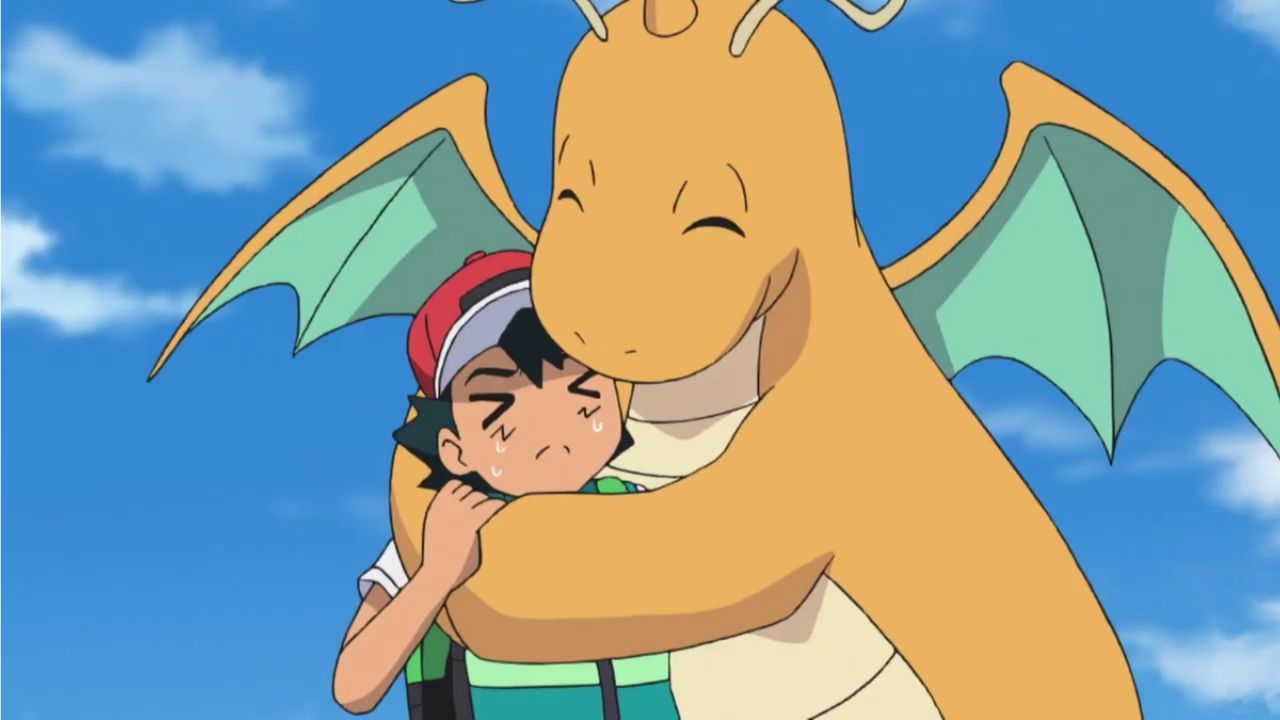 Ash Finally Catches Dragonite cover