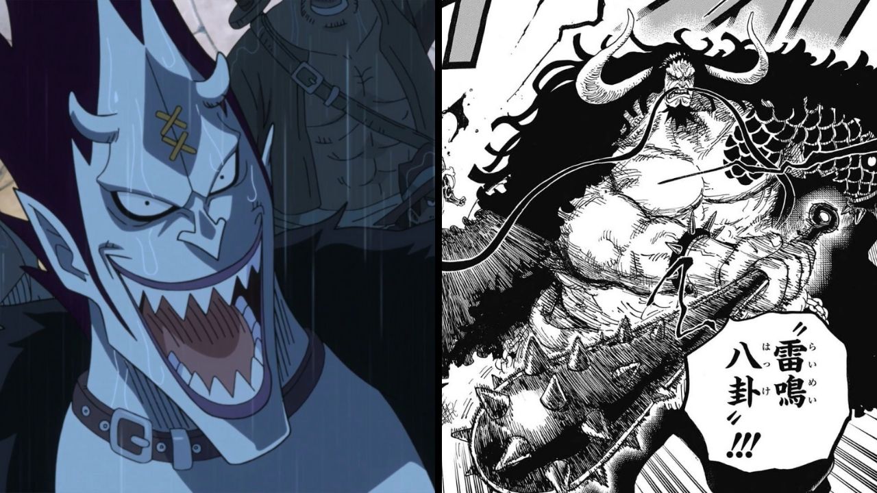 El manga One Piece revela el comienzo de la portada de Gekko Moria & Kaido's Rivalry