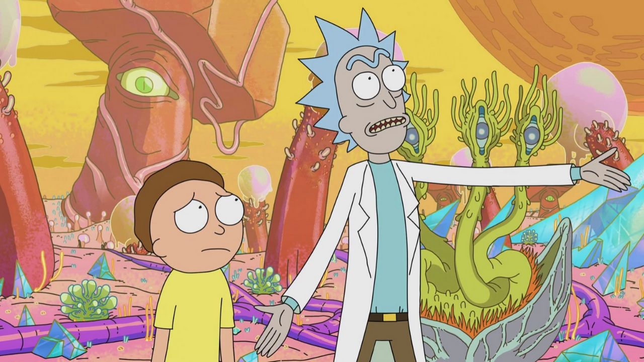 Rick And Morty Short Animated Clip Released By Adult Swim and Studio DEEN cover