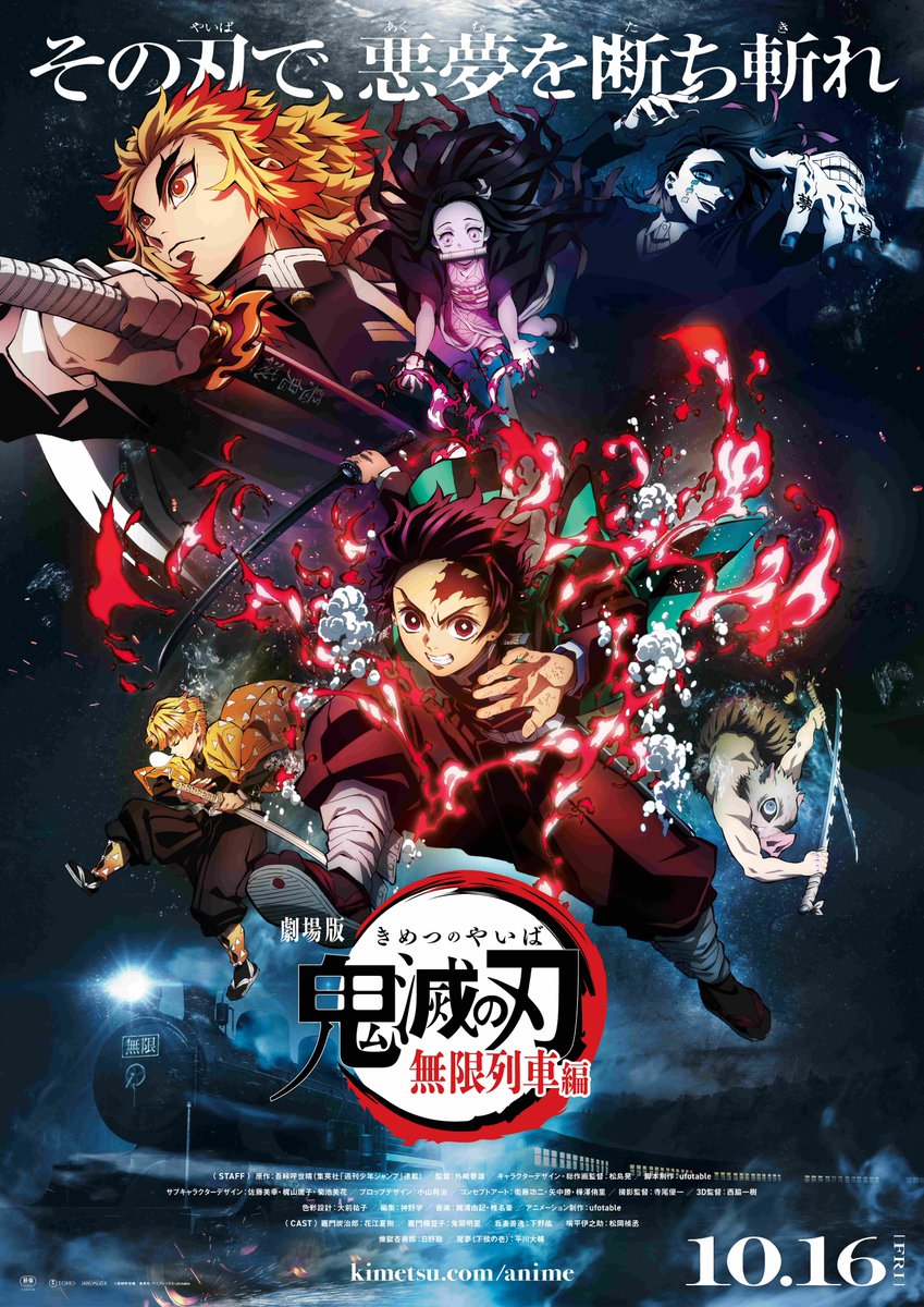 Demon Slayer: Mugen Train ganha US $ 23 bilhões em 31 dias