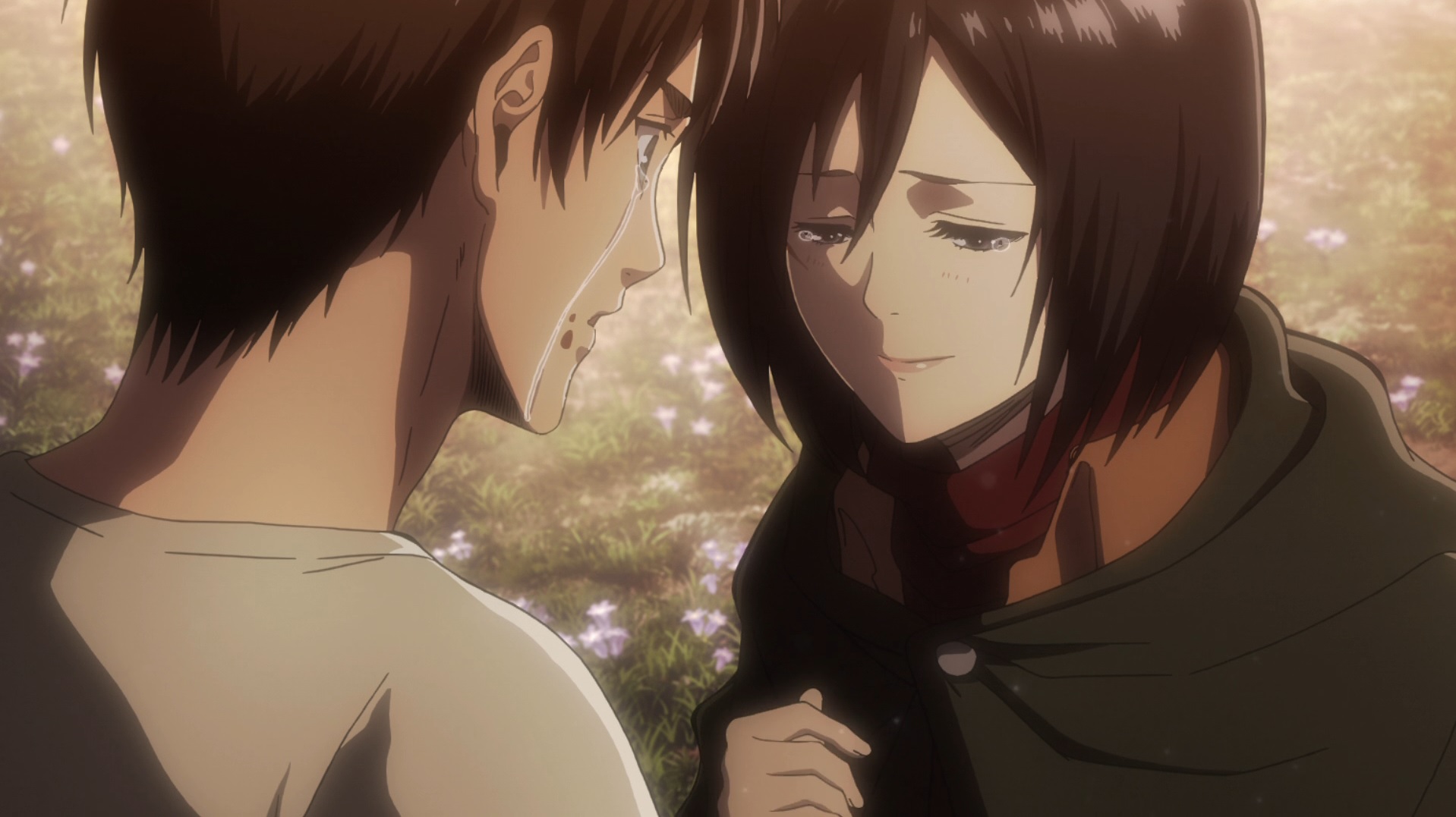Eren e Mikasa acabarão juntos? Ou Eren se casará com a Historia?