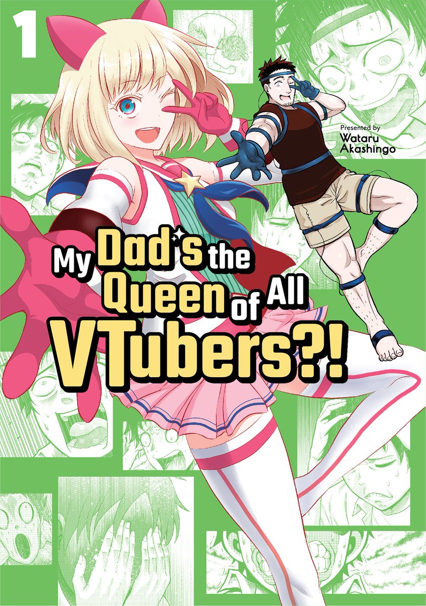 My Dad's the Queen of All VTubers?! and more licensed by Kaiten books