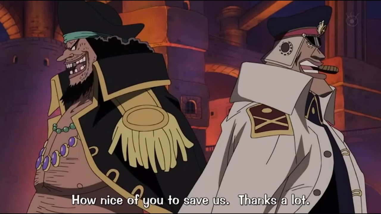 Shiryu and Blackbeard