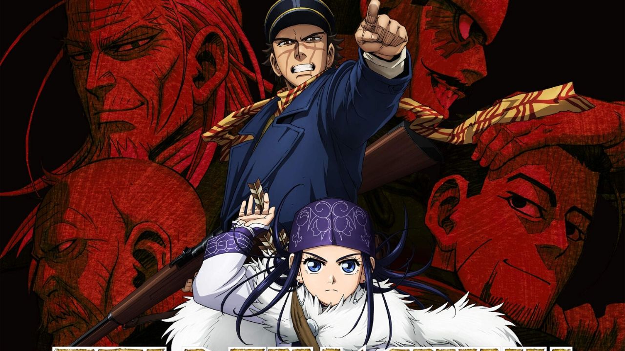 Informações sobre o lançamento dos recursos visuais da terceira temporada do Golden Kamuy Anime