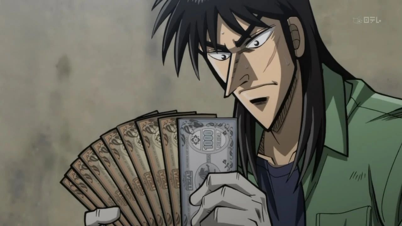 Kaiji: pedido de relógios de anime