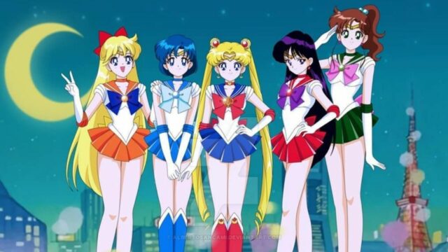 Sailor Moon: orden de reloj