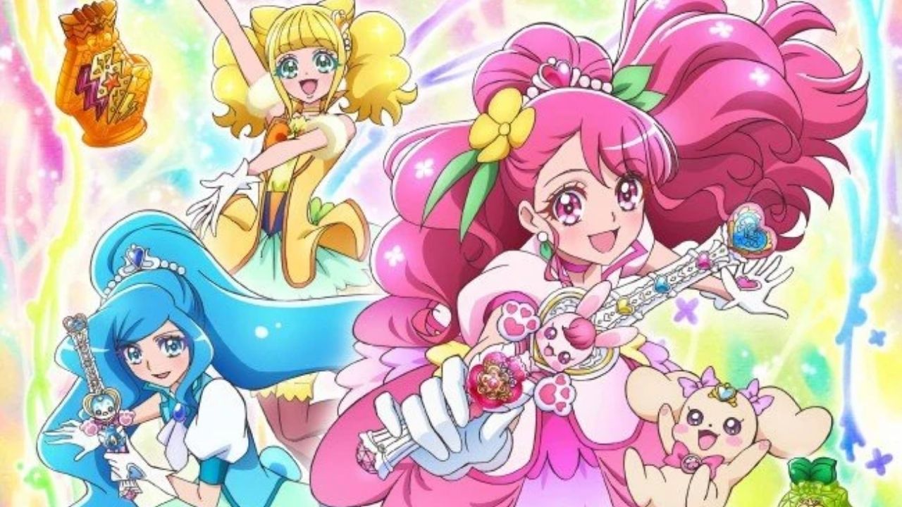 The Pretty Cure Miracle Leap: A Strange Day With Everyone Anime Movie Release in 2021.