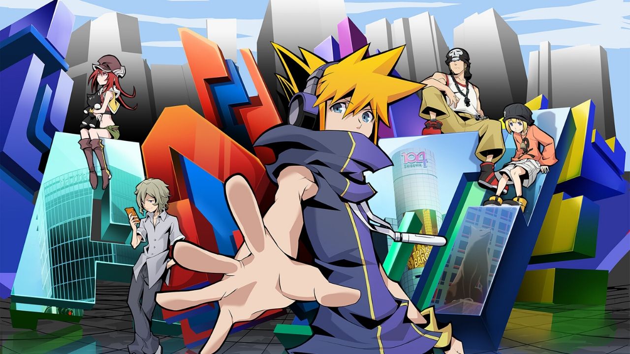 The World Ends with You Anime-Release Date & Key Visual.