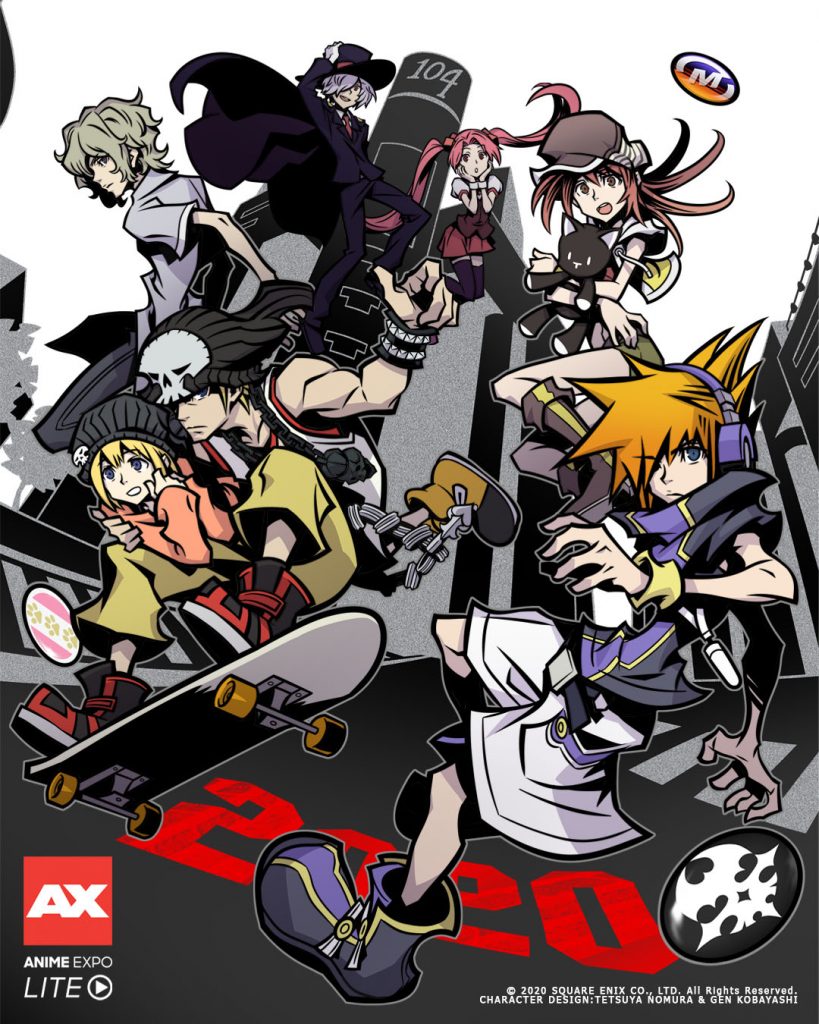 The World Ends with You Anime-Release Date & Key Visual.