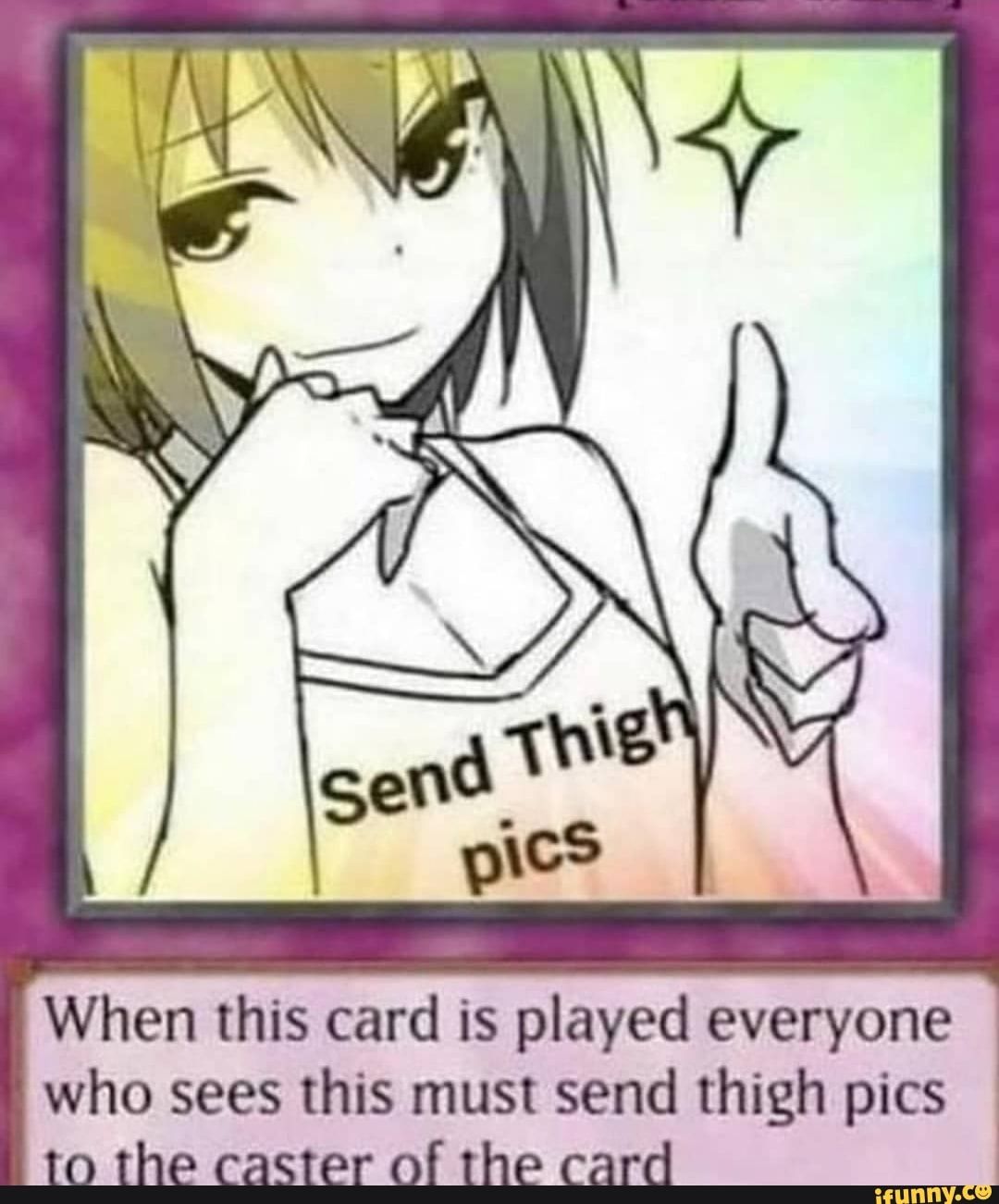Anime Card Memes - A Repository