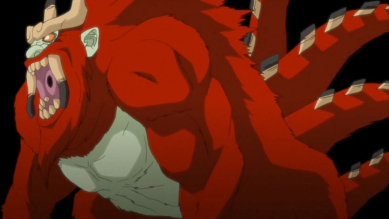 Quem é a besta com cauda mais forte e mais fraca em Naruto Shippuden?