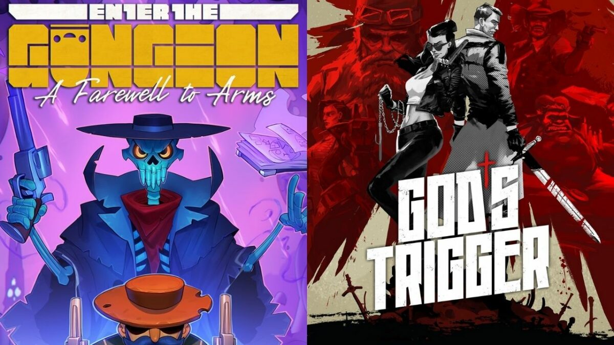 Enter the Gungeon and God's Trigger Available for Free on PC