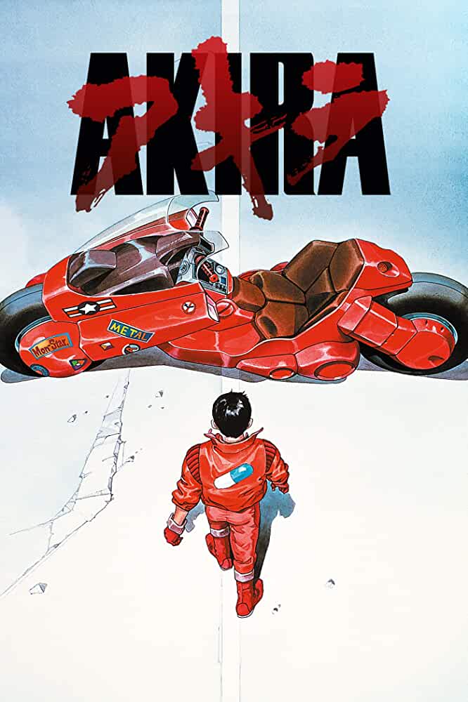 Filme de Akira 4K remasterizado em disco Blu-Ray