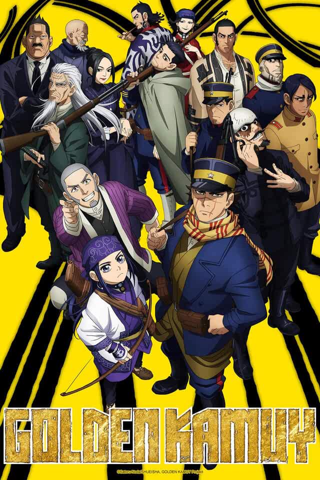 Golden Kamuy: nova música tema de abertura e encerramento