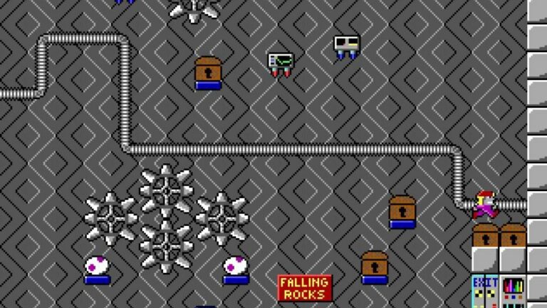 Crystal Caves Hd traz de volta à vida um icônico jogo de plataforma para PC dos anos 90!