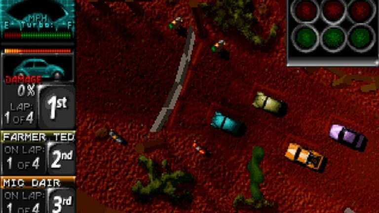 Death Rally Classic is now permanently free on Steam