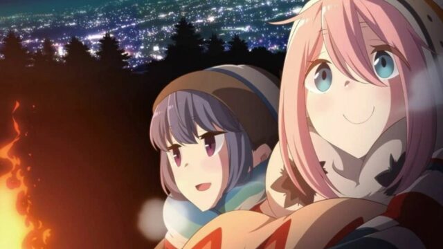 Laid-Back Camp revela um anúncio de TV e um visual sincero para o próximo filme de anime