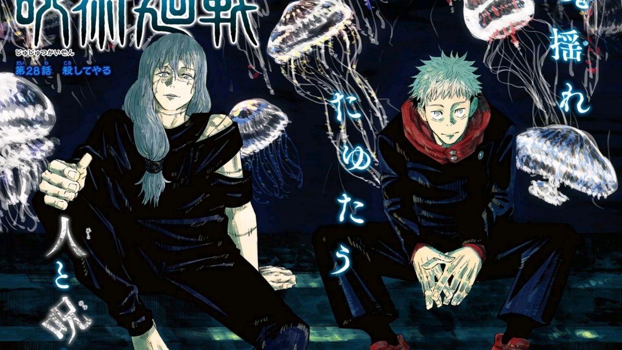 jujutsu kaisen 128 raw scans and spoilers