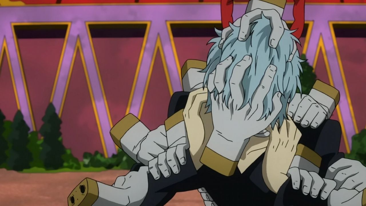 Why is Shigaraki Covered in hands?