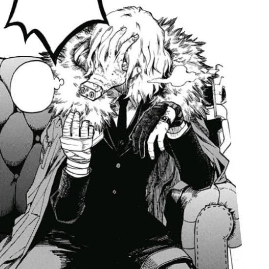 Why is Shigaraki Covered in hands?