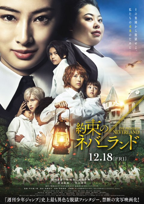 Poster Affiche The Promised Neverland Sans visage Shonen Manga 