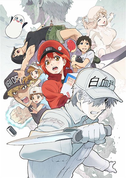 Cells At Work 2nd Season & Code Black Premieres In January 2021