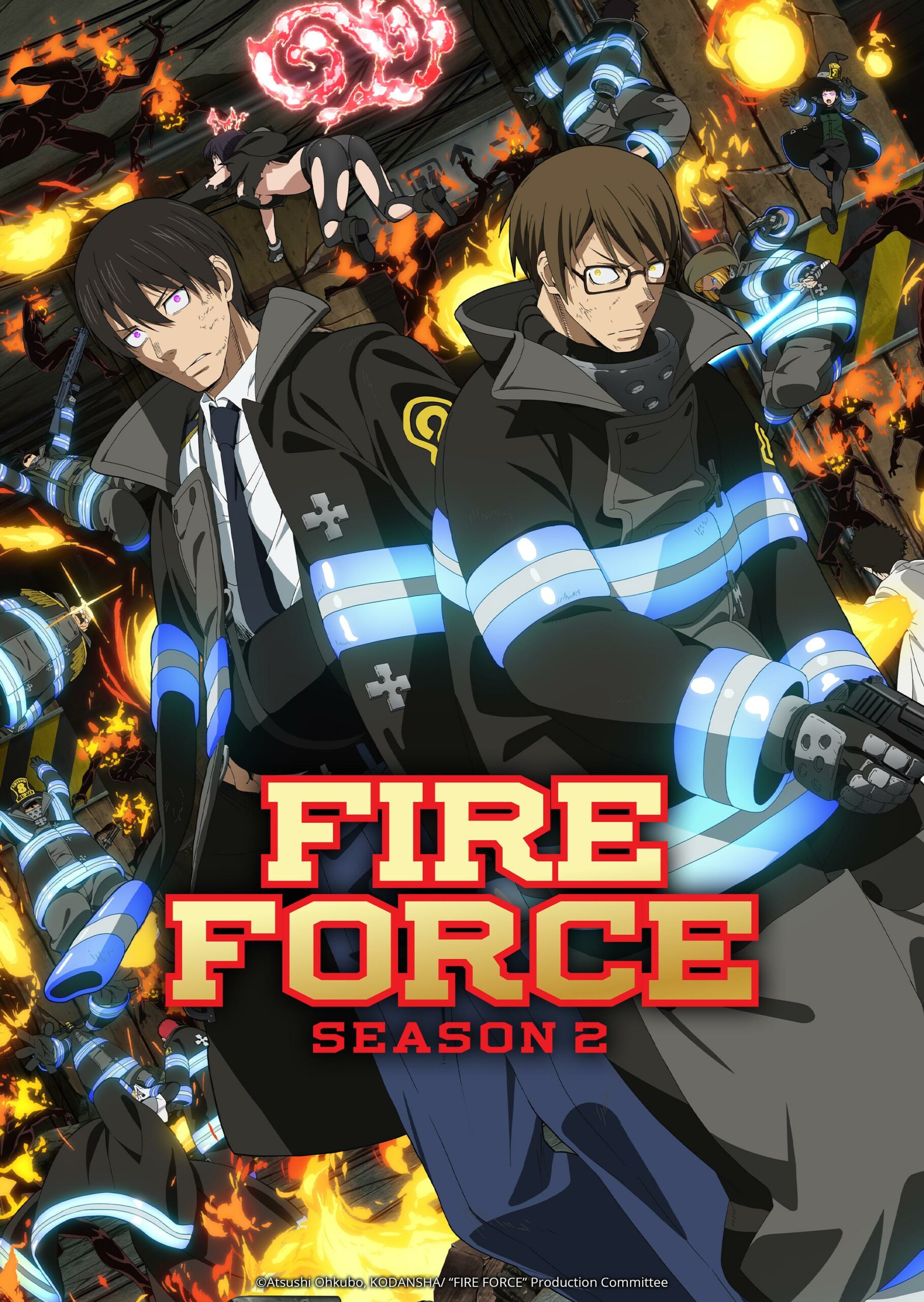 Fire Force: 2ª temporada de volta ao Nether com novos atores de voz