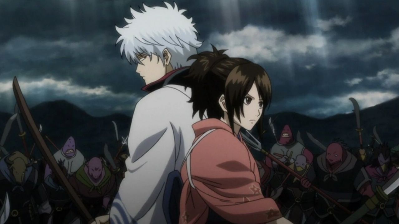 Com quem Gintoki acaba em Gintama?