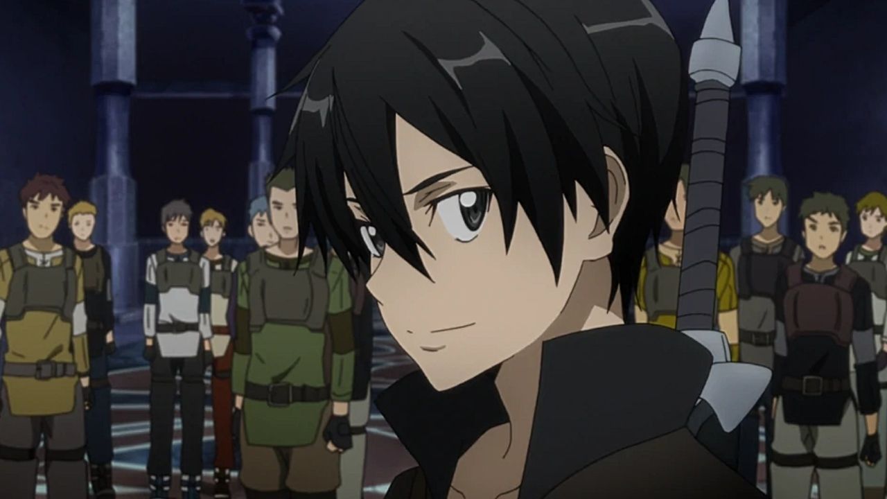 Was hat Kirito am Ende der ersten SAO-Staffel gesagt?