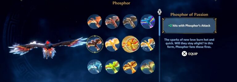 Immortals Fenyx Rising: How to Collect All Phosphor Skins?