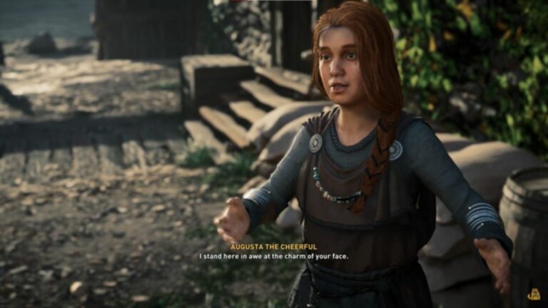 Easy Augusta the Cheerful Flyting Guide in Lunden- AC Valhalla