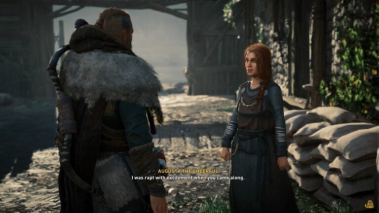 Easy Augusta the Cheerful Flyting Guide in Lunden- AC Valhalla