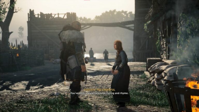 Easy Augusta the Cheerful Flyting Guide in Lunden- AC Valhalla