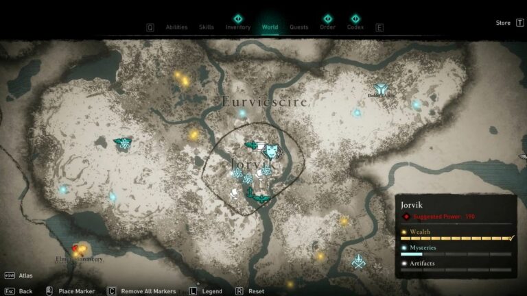 Location for Hertha the Very High