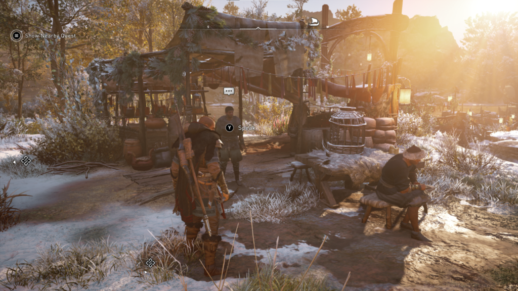 Yule Festival Spend Tokens Norvid’s Location AC Valhalla