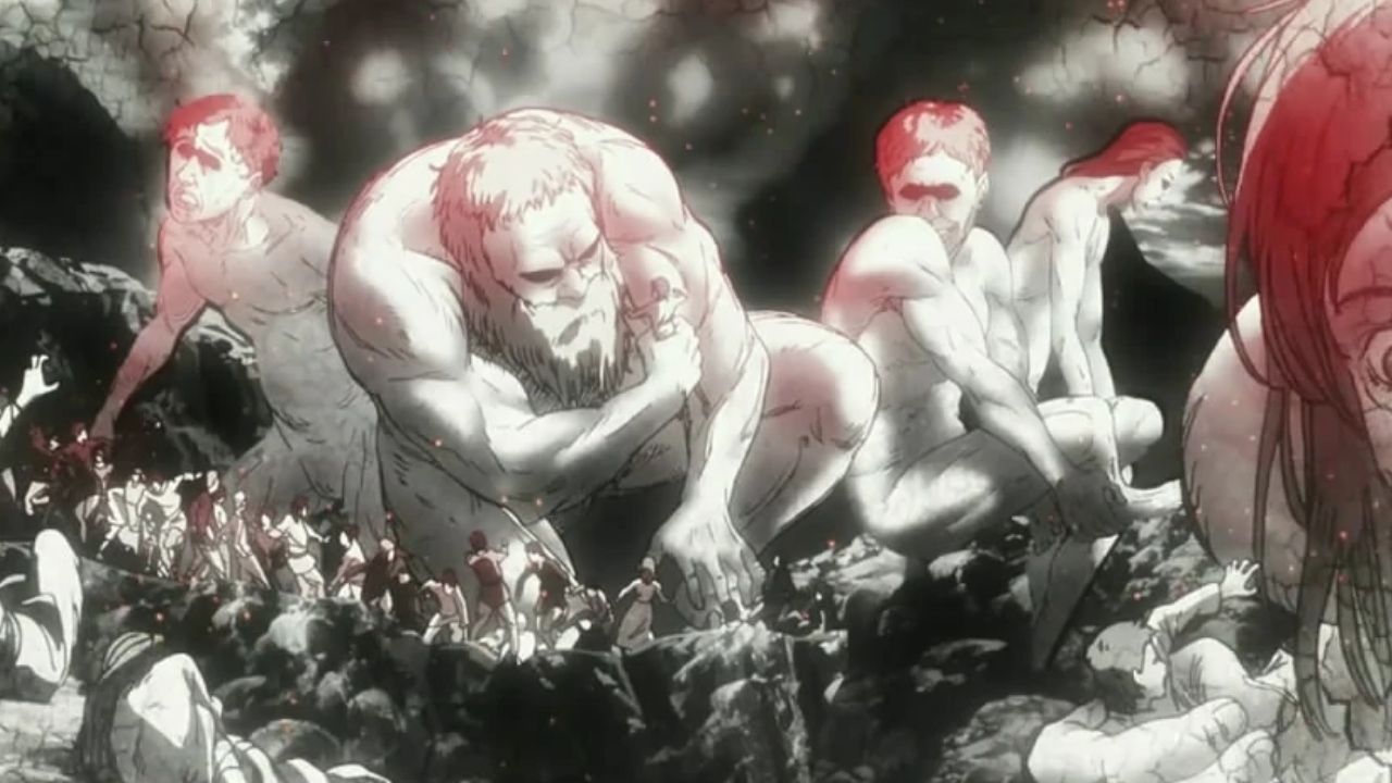 ¿Por qué los titanes se comen a los humanos en Attack on Titan?