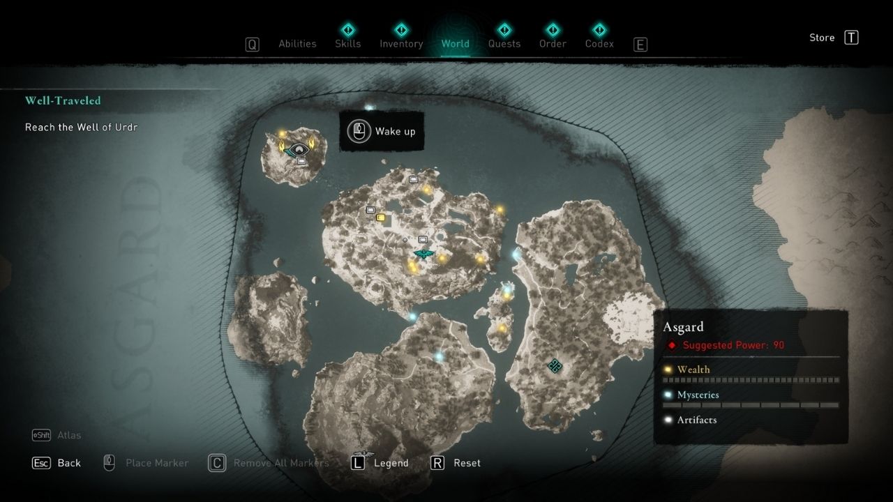 AC Valhalla Easy Guide to Entering and leaving Asgard