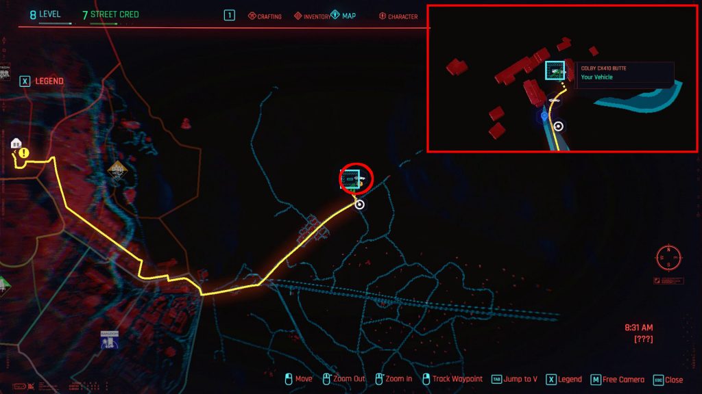Cyberpunk 2077 Easy Guide to Get All the Free Cars!